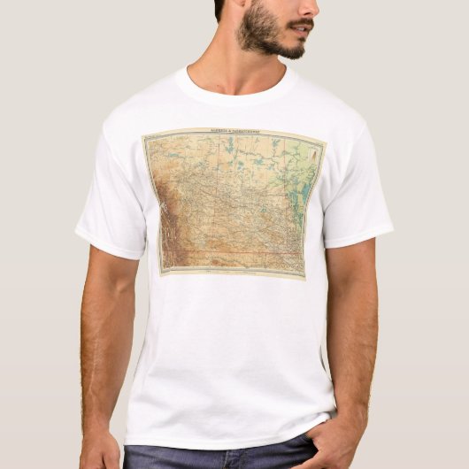 Alberta & Saskatchewan T-shirt (Voorkant)