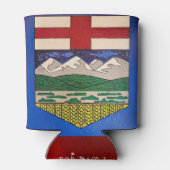 ALBERTA SCHILDERDE VLAG BLIKJESKOELER (Achterkant)