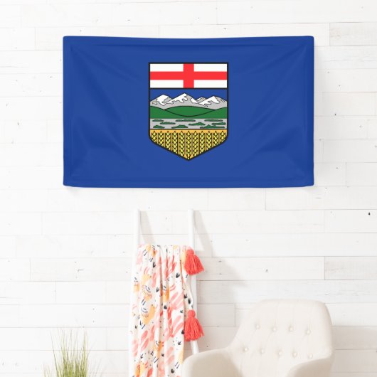 Alberta Vlag Canada provincie symbool Spandoek (Insitu)