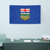 Alberta Vlag Canada provincie symbool Spandoek (Beurs)