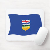 Alberta Vlag Muismat (Met muis)