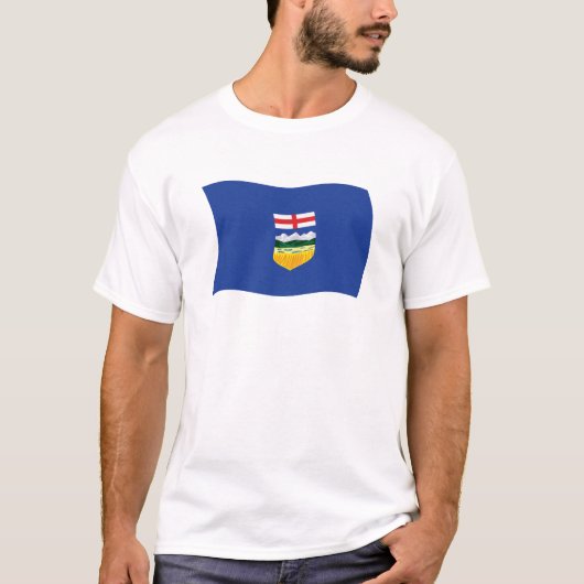 Alberta Vlag T-shirt (Voorkant)