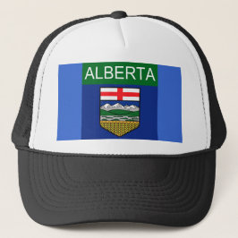 Alberta Vlag Trucker Hoed Pet