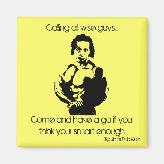 albertmuscle, alle wijze jongens bellen... Kom en. Magneet (Voorkant)