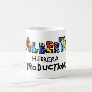 Alberto Herrera Productions Logo Koffiemok