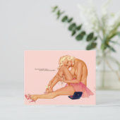 Alberto Vargas  Pin up Briefkaart (Staand voorkant)