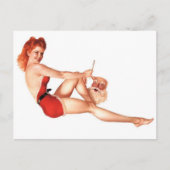 Alberto Vargas  Pin up Briefkaart (Voorkant)