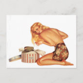 Alberto Vargas  Pin up Briefkaart (Voorkant)