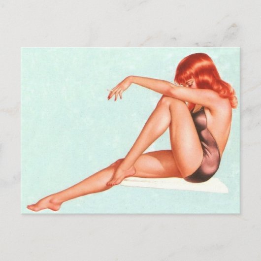 Alberto Vargas  Pin up Briefkaart (Voorkant)