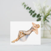Alberto Vargas Pin up Briefkaart (Staand voorkant)