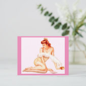 Alberto Vargas  Pin up Briefkaart (Staand voorkant)