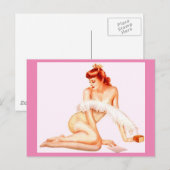 Alberto Vargas  Pin up Briefkaart (Voorkant / Achterkant)
