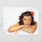 Alberto Vargas  Pin up Briefkaart (Voorkant / Achterkant)