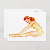 Alberto Vargas Pin up Briefkaart (Voorkant / Achterkant)