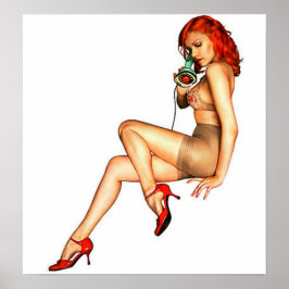 Alberto Vargas Pin Up Model's (Poster) Poster