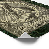 Albertus Magnus: Portret 1597 Poster (Hoek)