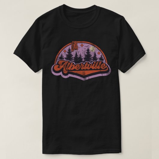 Albertville, Alabama T-shirt (Design voorkant)