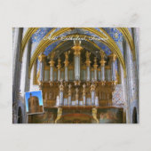 Albi Cathedraal Orgels Briefkaart (Voorkant)