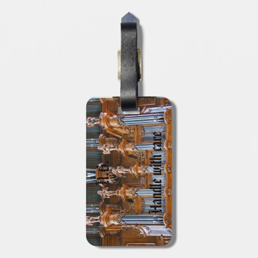 Albi Cathedral Bagagelabel (Achterkant verticaal)