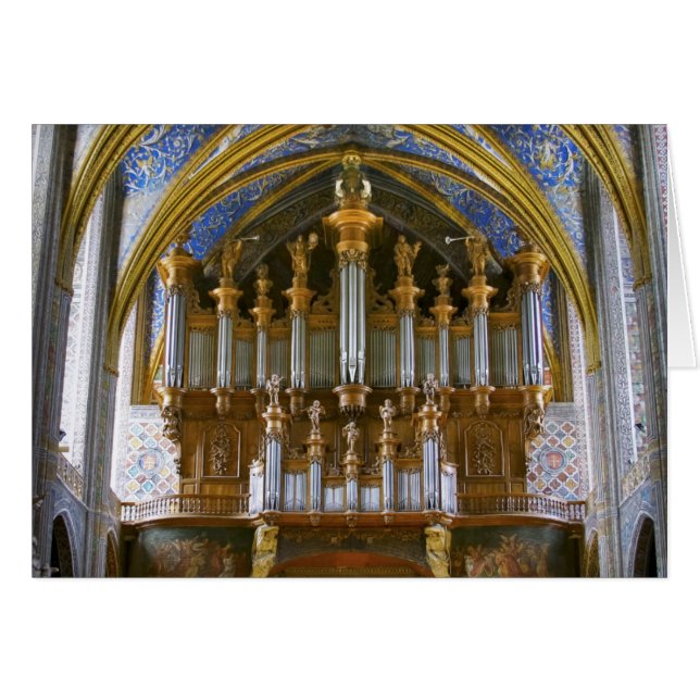 Albi Cathedral organ, Frankrijk (Voorkant Horizontaal)
