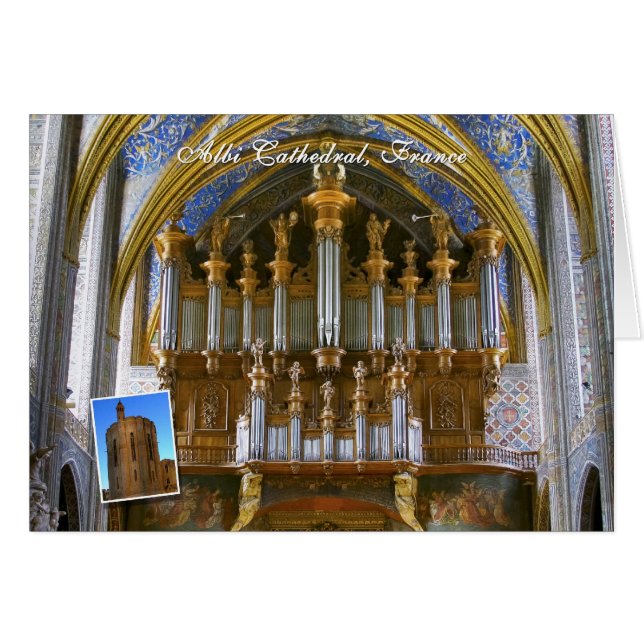 Albi-kathedraalorgel, Frankrijk (Voorkant Horizontaal)
