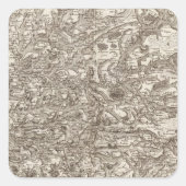 Albi Vierkante Sticker (Voorkant)