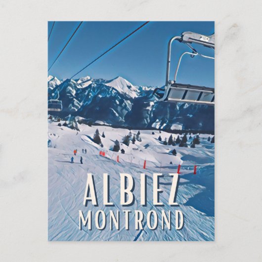 Albiez Montrond Briefkaart (Voorkant)