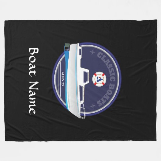 Albin 25 Fleece Blanket Deken (Voorkant (Horizontaal))