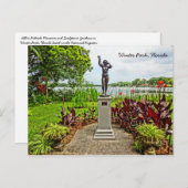 Albin Polasek Sculpture Gardens Winter Park FL Briefkaart (Voorkant / Achterkant)