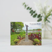 Albin Polasek Sculpture Gardens Winter Park FL Briefkaart (Staand voorkant)