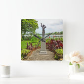 Albin Polasek Sculpture Gardens Winter Park FL Vierkante Klok (Huis)