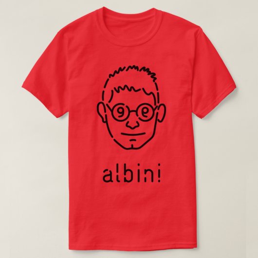 Albini Big Black Rapeman Flour Shellac T-shirt (Design voorkant)