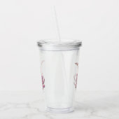 Albino Axolotl "Walking Fish" Art Acryl Drinkbeker (Links)