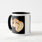 Albino Ball Python Mok (Voorkant links)