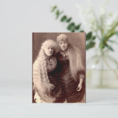  Albino Beauties Briefkaart (Staand voorkant)