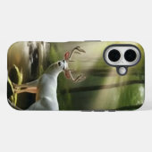 Albino Buck Case-Mate iPhone Case (Achterkant (horizontaal))