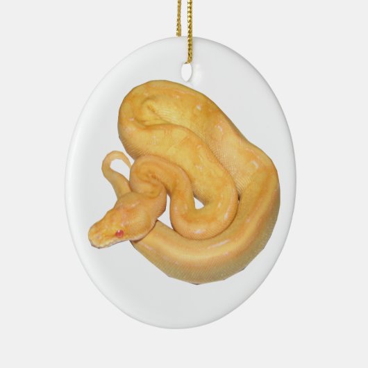 Albino Champagne Keramisch Ornament (Rechts)