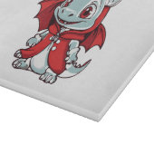 Albino Draak in het Rood Snijplank (Hoek)