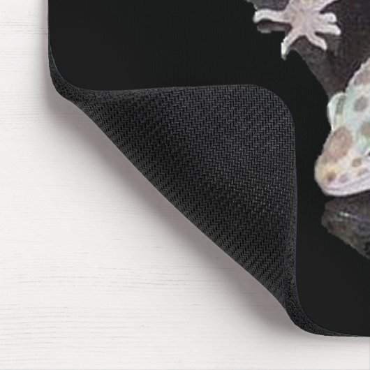 ALBINO ENIGMA LEOPARD GECKO MOUSEPAD MUISMAT (Hoek)