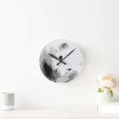 Albino Ferret Afbeelding Ronde Klok (Huis)