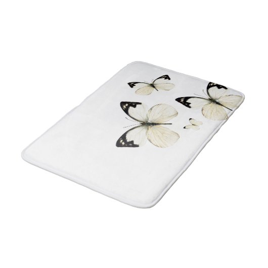 Albino Flutterby BATH Mat (Gekanteld)