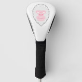 Albino Gorilla Bandana Golfheadcover (Voorkant)