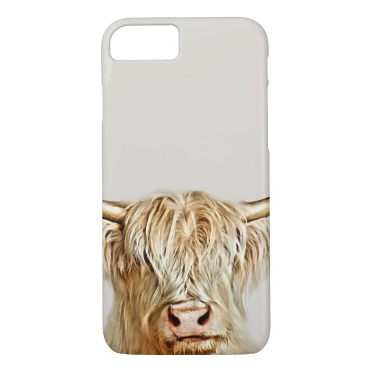 Albino Highland Cow Case-Mate iPhone Case (Achterkant)