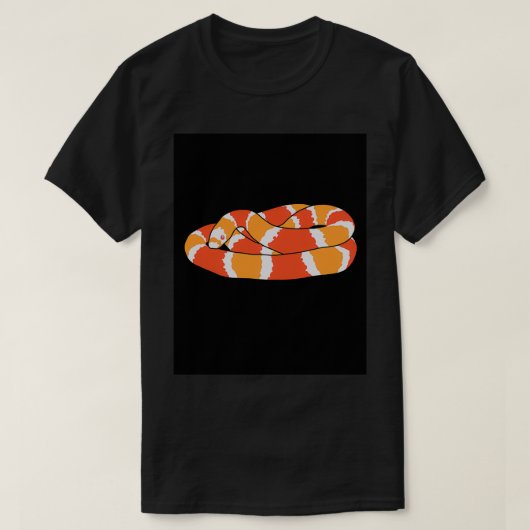Albino Milk Snake T-shirt (Design voorkant)