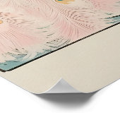 Albino Peacock Ukiyo-e Art Japanese Bathroom Print (Hoek)