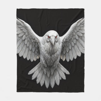 Albino Raven Fleece Deken 50x60 — Gotisch