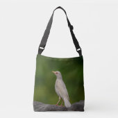 Albino Robin in Crown Point Crossbody Tas (Voorkant)