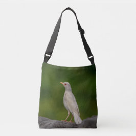 Albino Robin in Crown Point Crossbody Tas