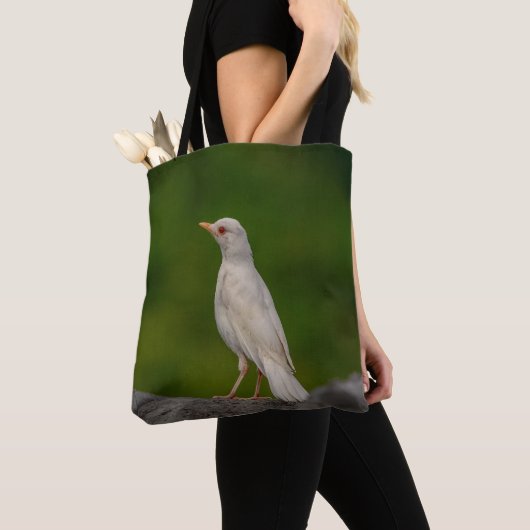 Albino Robin in Crown Point Tote Bag (Dichtbij)