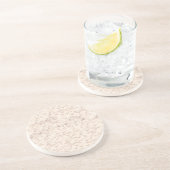 Albino Snake Skin Zandsteen Onderzetter (Zijkant)